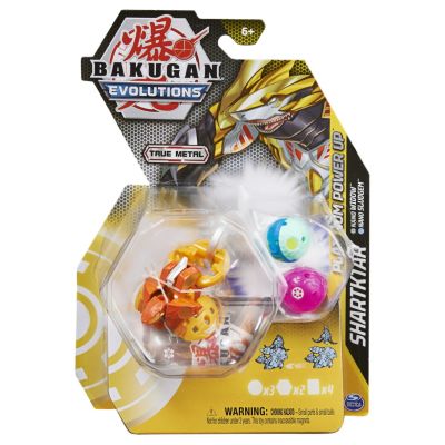 Bakugan Platinum Powerup S4 Shartktar, Widow si Sludgem