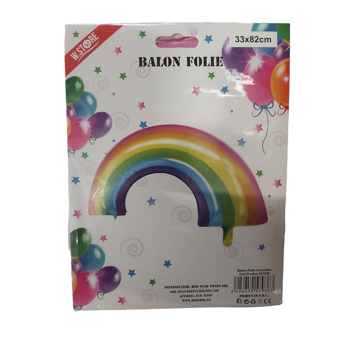 BALON FOLIE CURCUBEU 33X82 057936