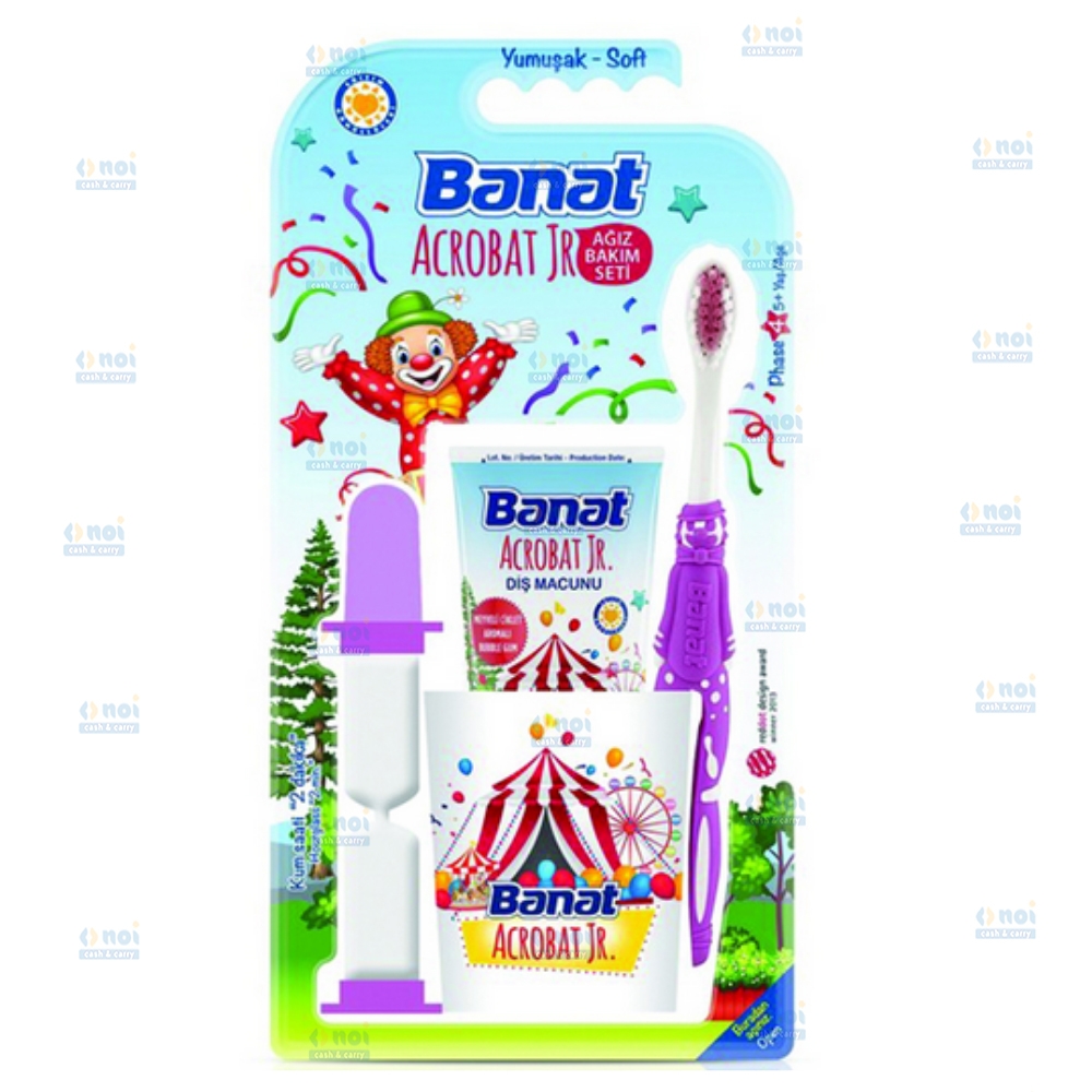 BANAT JUNIOR SET ACROBAT PERIUTA+PASTA+PAHAR+CLEPSIDRA 5+ANI