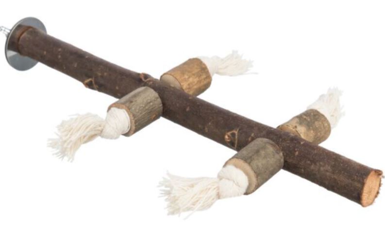 Bat Pentru Colivie, Lemn Cu Sfoara, 25 cm/ 25 mm, 5889