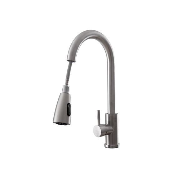 Baterie bucatarie cu dus extractabil si doua functii, seria VITAL FLOW FB-014-1