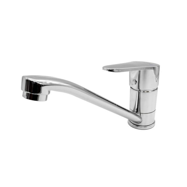 Baterie Lavoar Flow LF(B)-203ZC, zinc crom, pipa fixa rotire 360