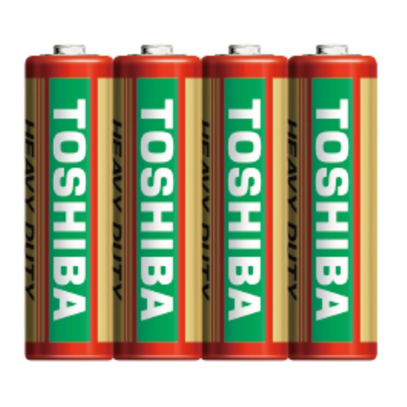 Baterie Toshiba AA / LR6, 1.5V, zinc-carbon, R6KG SP-4TGTE, set 4 buc
