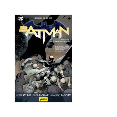 Batman 1. Conclavul bufnitelor - Scott Snyder, Greg Capullo