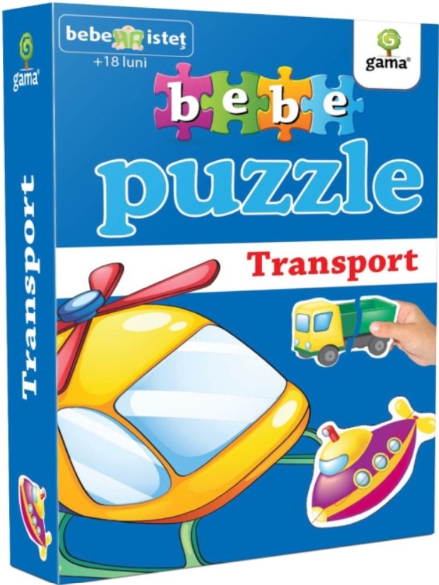 Mijloace de transport. Colectia Bebe Puzzle