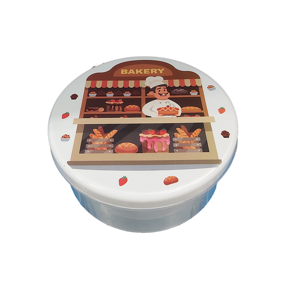 BEE HOME SET 4 CUTII ALIMENTE ROTUNDE AK 539