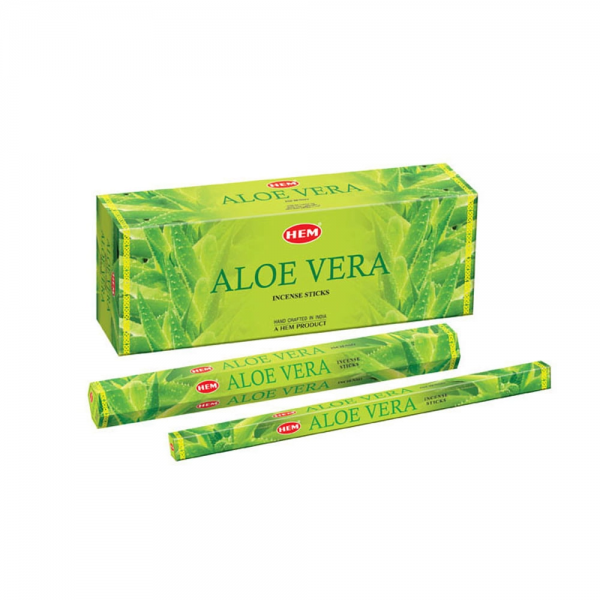 Betisoare parfumate Hem 105, Aloe Vera, set 20 buc