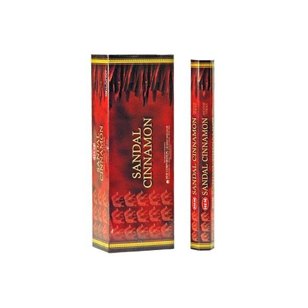Betisoare parfumate Hem 281, Sandal Cinnamon, set 20 buc