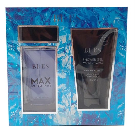 BI-ES MEN ICE FRESHNESS EDT90+GEL DUS150 SET CADOU