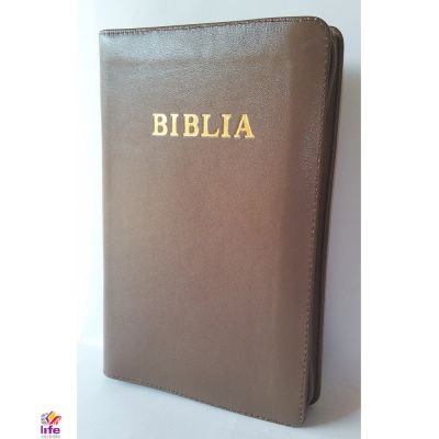 Biblia de studiu pentru copii. Coperta piele maro deschis, LPI153