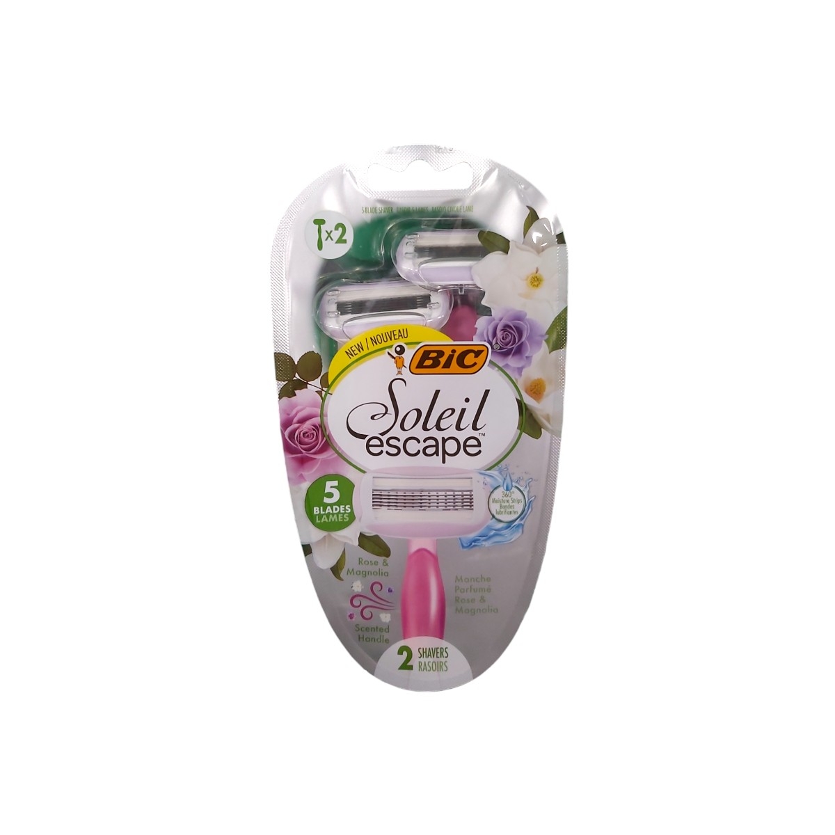 BIC MISS SOLEIL ESCAPE APARAT RAS DAMA 5LAME 2BUC/SET