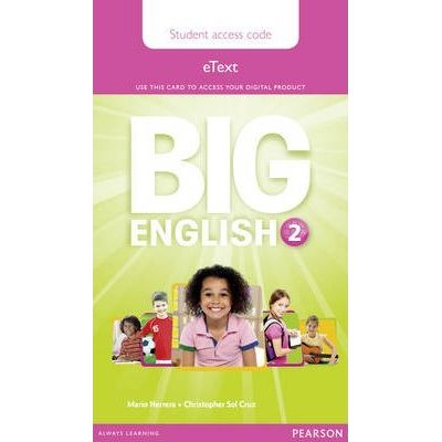 Big English 2 Pupil\'s eText Access Code (standalone)