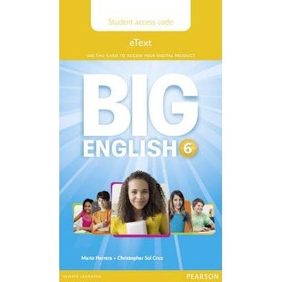 Big English 6 Pupil\'s eText Access Code (standalone)