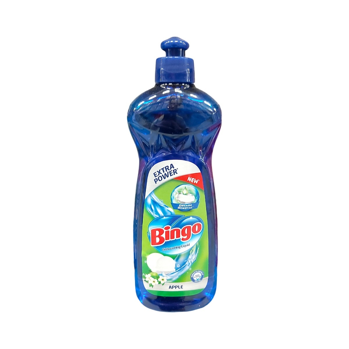 BINGO DETERGENT VASE 400ML GREEN APPLE