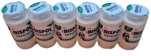 Set 6 bucati Rezerva Candela Bispol WO2, 2 zile, Alb