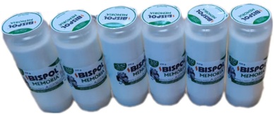 Set 6 bucati Rezerva Candela Bispol WO4, 3.5 zile, Alb