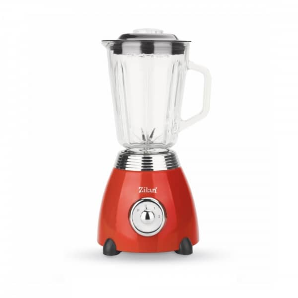 Blender RETRO, capacitate 1.5 L, putere 500W, lame din otel, Zilan