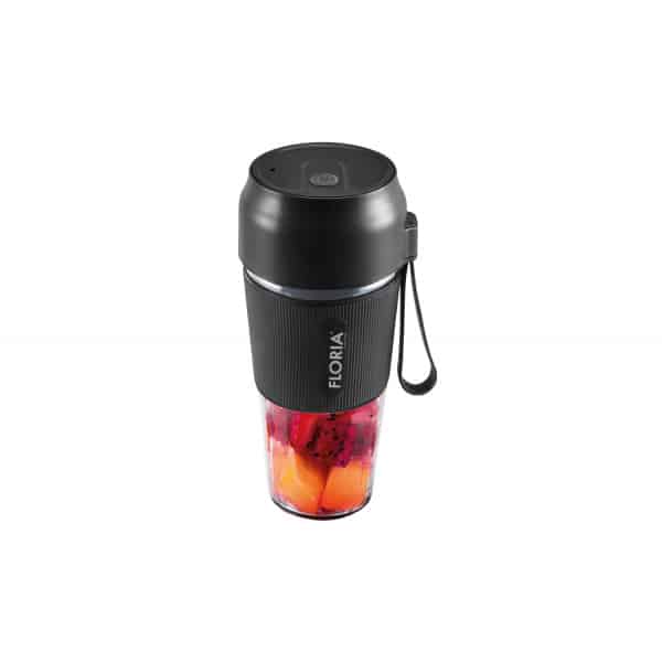 Blender Portabil pentru suc, putere 50W, capacitate 300ml, negru, Floria