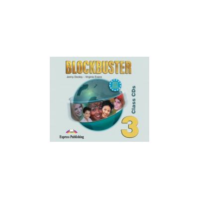 Audio-cd, blockbuster 3, class 4cd curs de limba engleza - jenny dooley