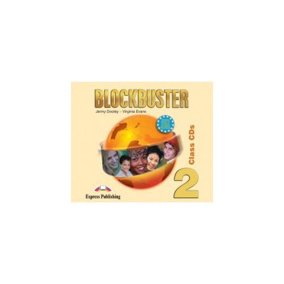 Blockbuster 2, Audio Class CD set 4 CD - Virginia Evans