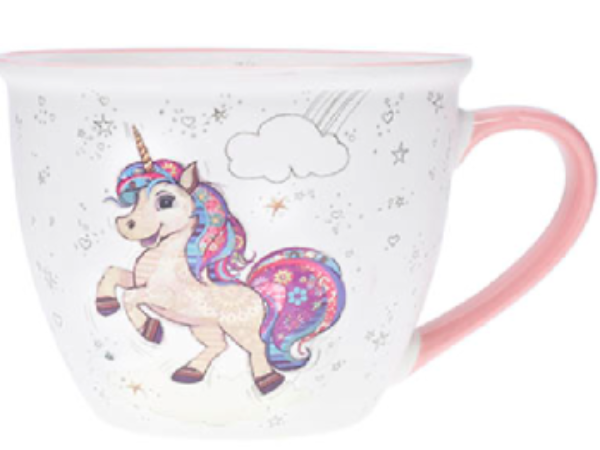 Bol 550 ml Kook Licorne Multicolor, 550 ml, Kiub