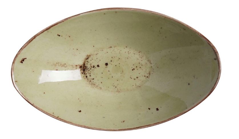 Set 6 boluri tip barca Olive, 250x160 mm Fine Dine