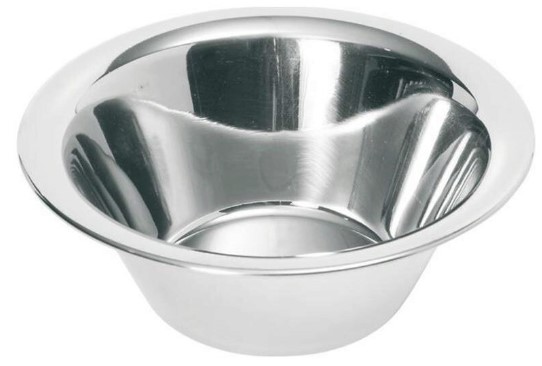 Bol bucatarie 6 litri, inox, diam. 34.5x(H)11.8 cm, Hendi, potrivit si pentru uz profesional