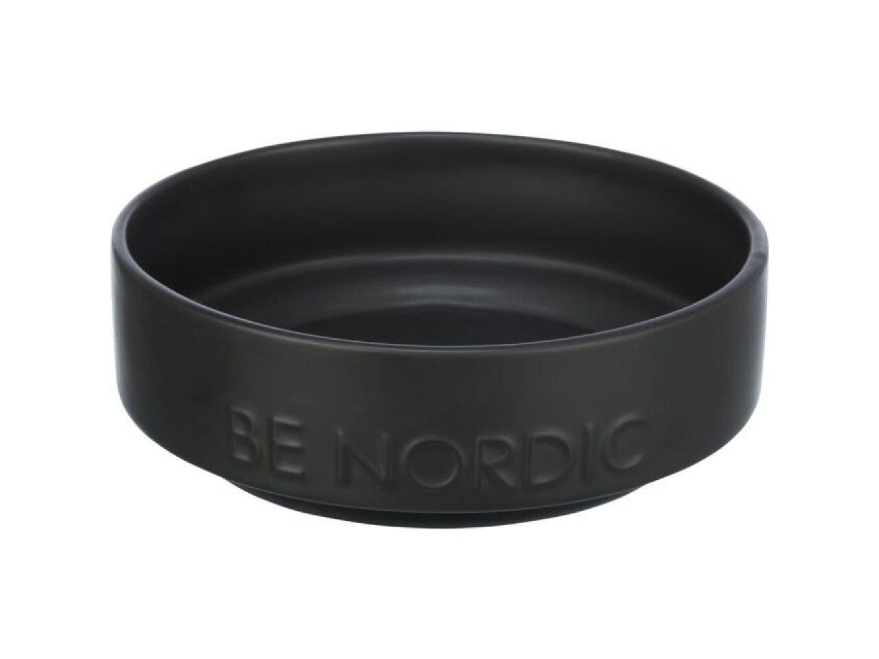 Trixie Castron Ceramic, Be Nordic, 0.5 l / 16 cm, Negru, 24523
