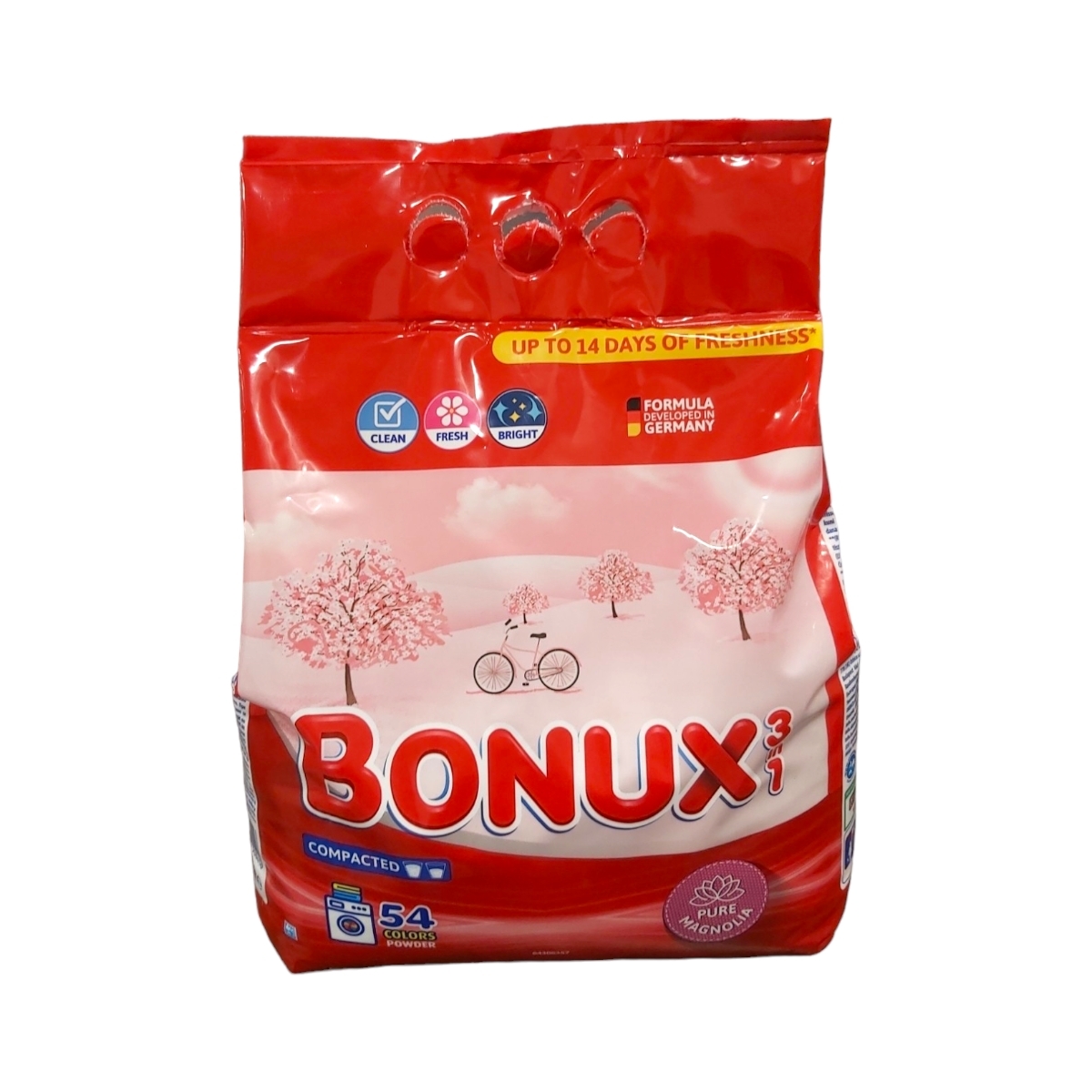 BONUX 3IN1 DETERGENT PUDRA AUTOMAT 3.51 KG PURE MAGNOLIA 54 SPALARI