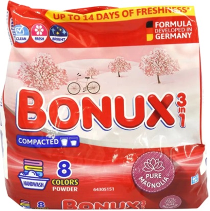 Detergent manual Radiant Rose 400 g, Bonux