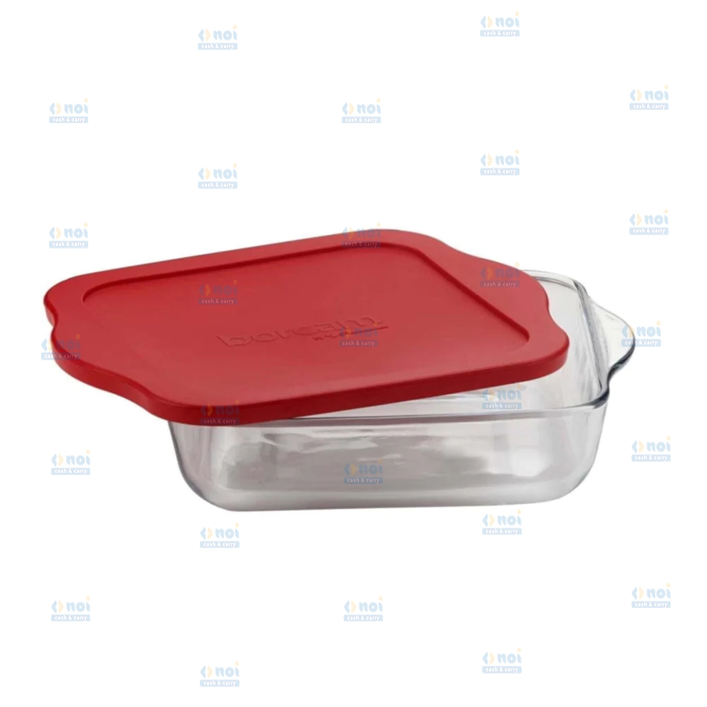 BORCAM VAS TERMOREZISTENT DREPTUNGHIULAR CU CAPAC DE PLASTIC 59034