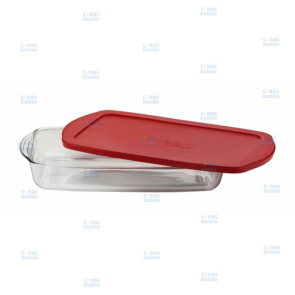 BORCAM VAS TERMOREZISTENT DREPTUNGHIULAR CU CAPAC DE PLASTIC 59124