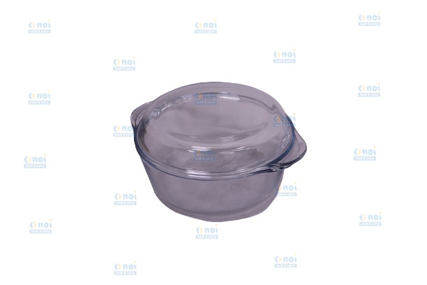 BORCAM VAS TERMOREZISTENT ROTUND CU CAPAC 2.1 L 59003