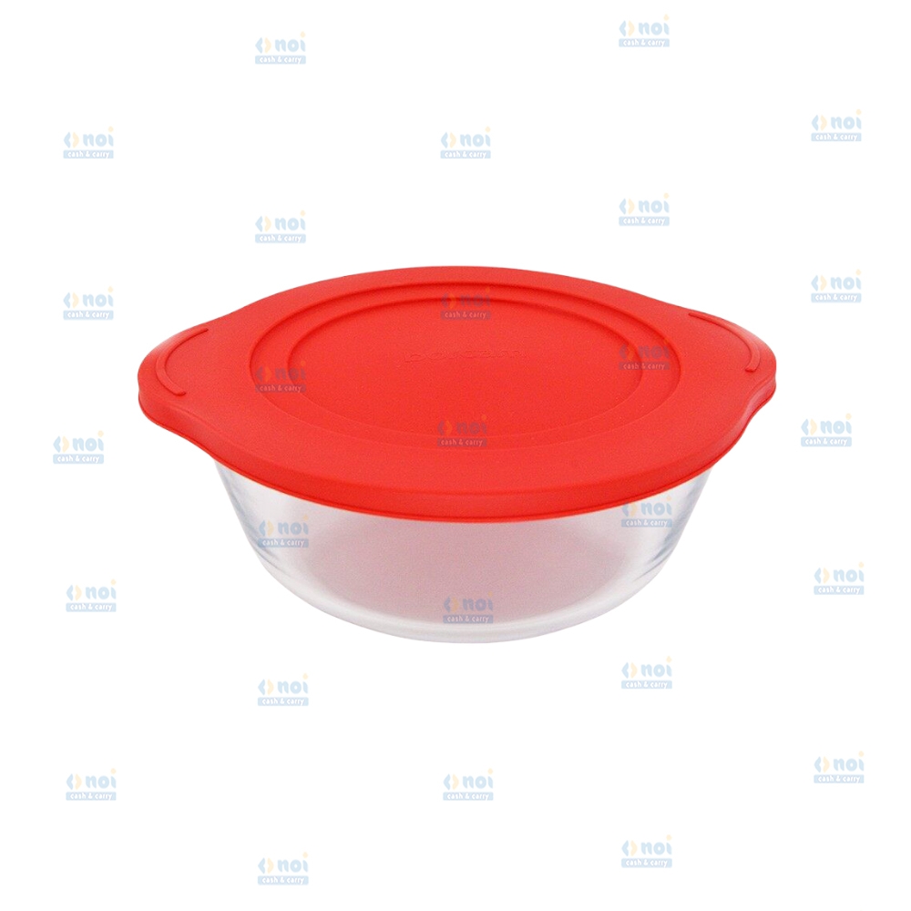 BORCAM VAS TERMOREZISTENT ROTUND CU CAPAC DE PLASTIC 59133