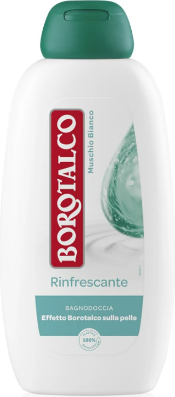 BOROTALCO GEL DE DUS 600ML MUSCHIO BIANCO
