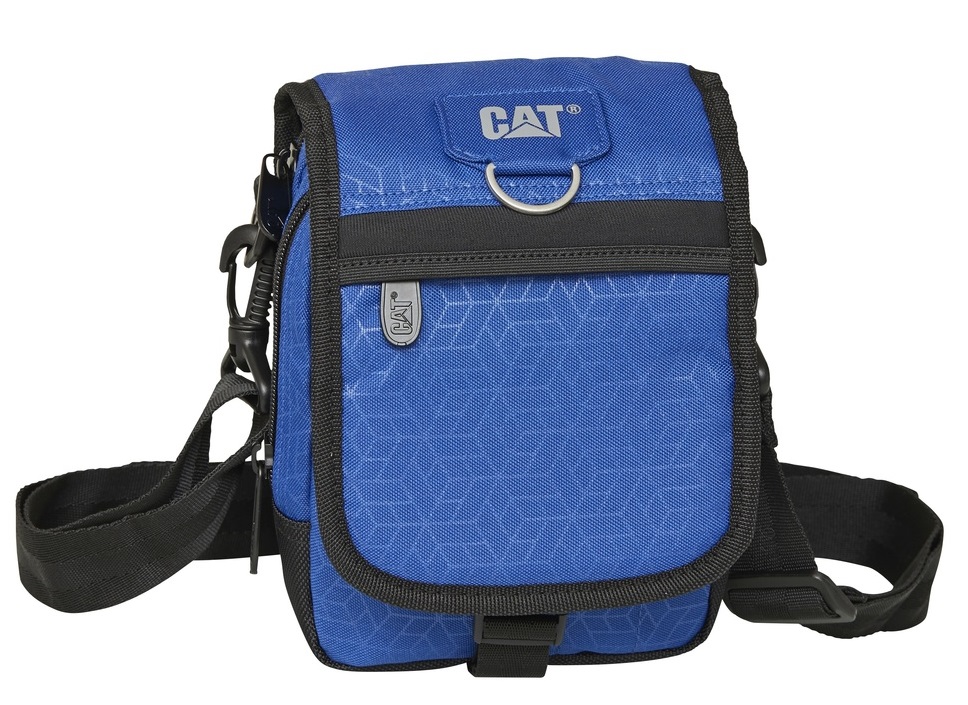 Borseta de umar CATERPILLAR Millennial Classic - Ronald, material 600D HD polyester - negru/bleumari