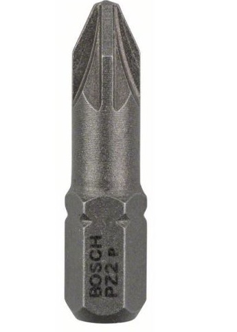 Cap de surubelnita extra dur PZ 2, 25mm, set 25 buc, Bosch