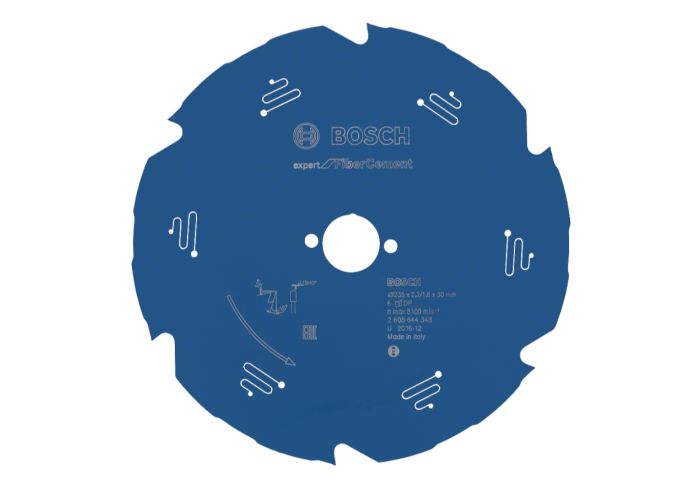 Panza ferastrau circular Bosch Expert for Fibre Cement 235x30x2.2mm, 6T