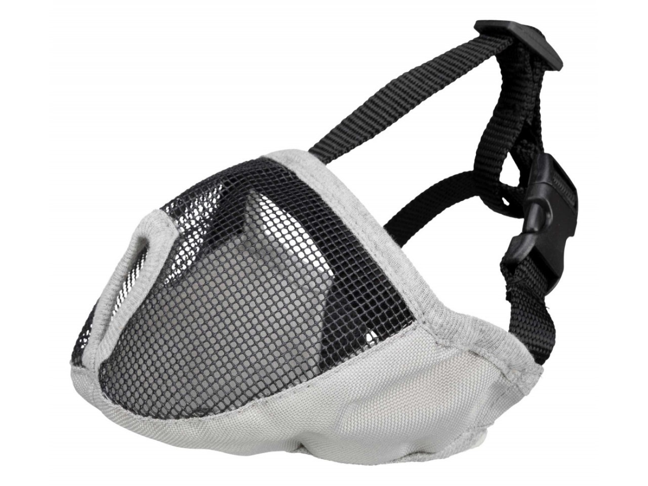 Trixie Botnita Pentru Caini Cu Bot Scurt (Turtit), M: 40 cm, Gri, 17627