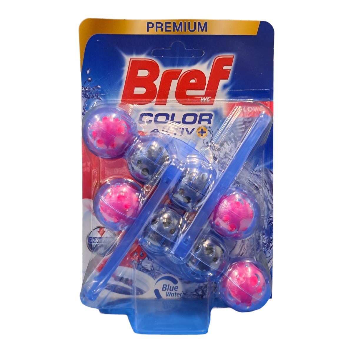 BREF COLOR AKTIV ODORIZANT WC 2X50G FLOWER