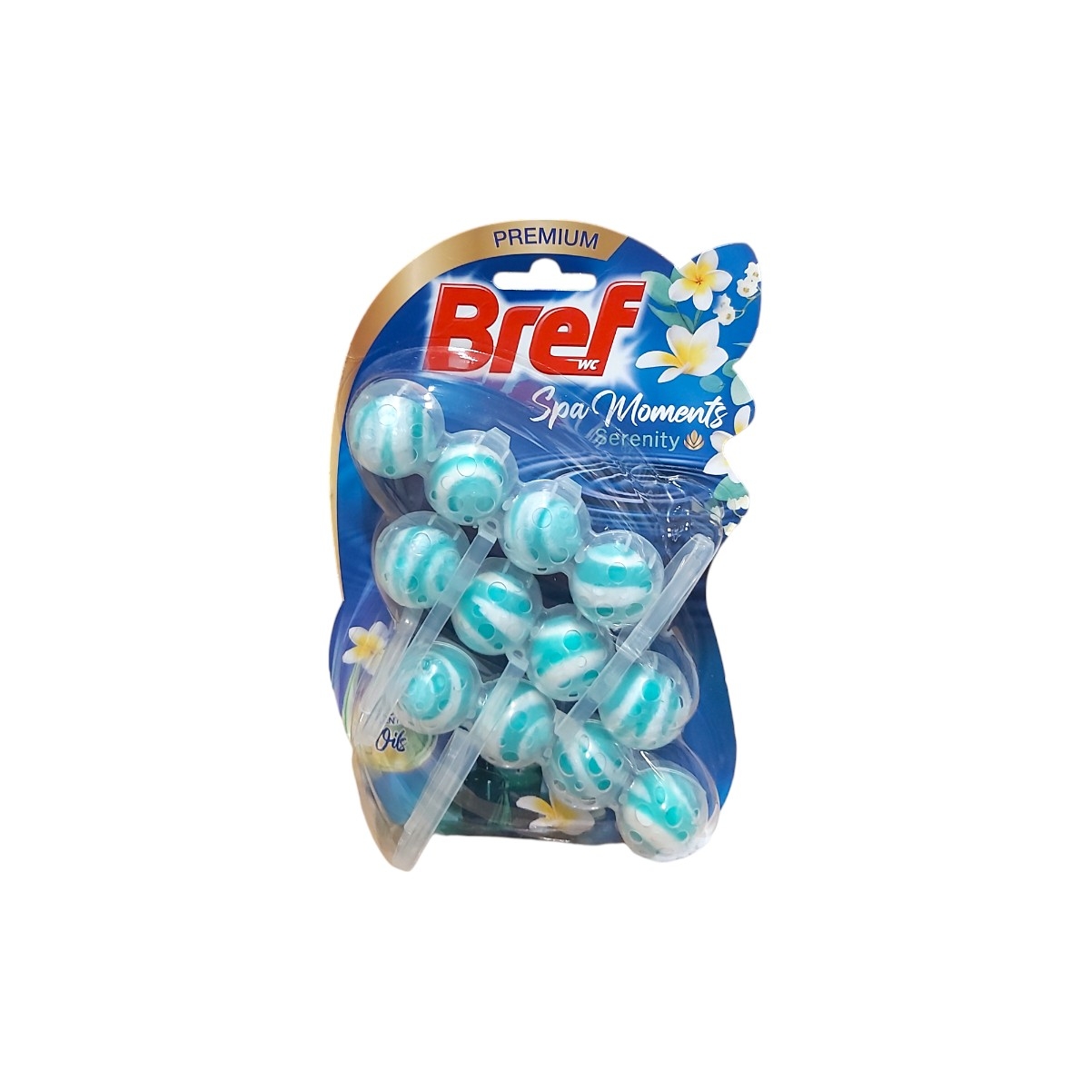 BREF SPA ODORIZANT WC 3X50G MOMENTS SERENITY
