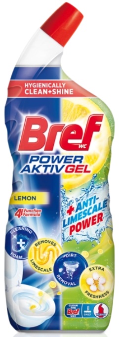 Solutie lichida de curatare cu lamaie, 700 ml, Bref Power Aktiv