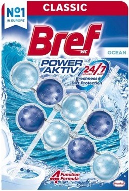 Bref odorizant toaleta Power Aktiv 2X50g Ocean