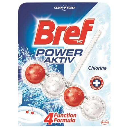 Bref Odorizant toaleta Power Aktiv Chlorine, 50 g