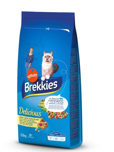 Hrana uscata pentru pisici, 20 kg, cu peste, Brekkies Excel Cat Delicious