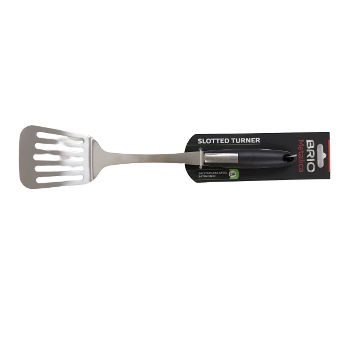 BRIO METALLICA SPATULA CU GAURI 35CM 107019