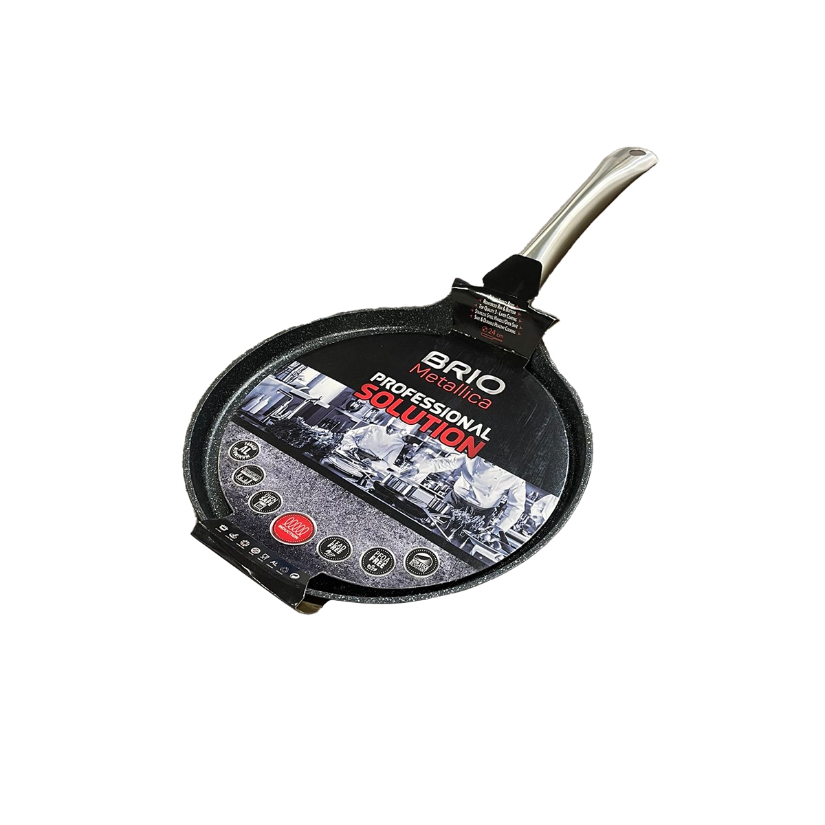 BRIO METALLICA TIGAIE PENTRU CLATITE FORJATA PROFESIONALA 25CM 104810