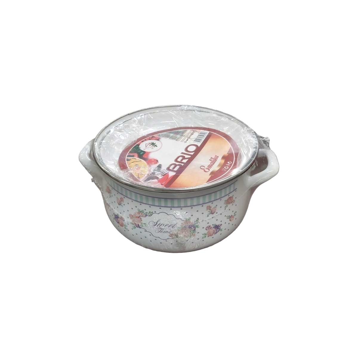 BRIO OALA EMAILATA CU CAPAC 6L 24X15CM 205210/205206/205236/25214