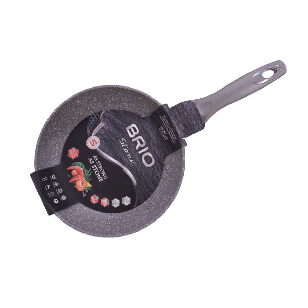 BRIO STONE TIGAIE FORJATA 24 CM 102849