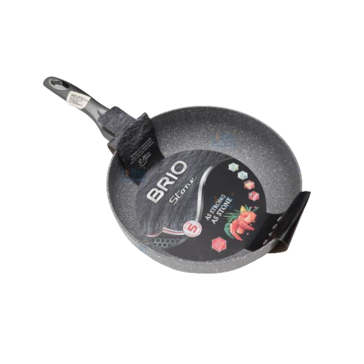 BRIO STONE TIGAIE FORJATA WOK 26 CM 102861